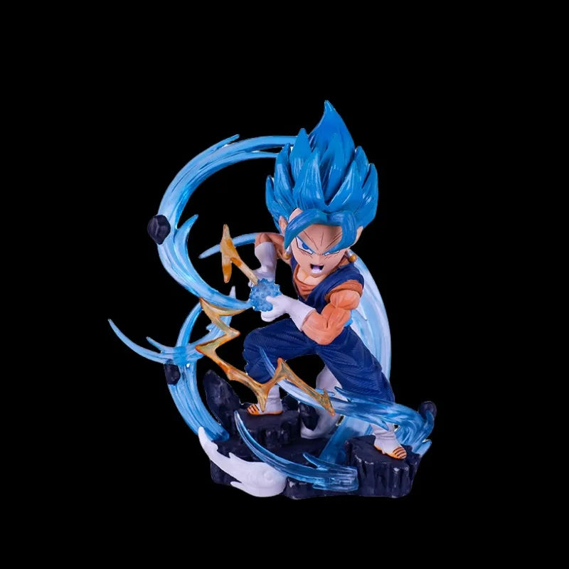 Q Version Dragon Ball Z Vegeta Figure Vegetto Figurine 11CM PVC Action Figures Collection Model Toys