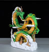 24cm Dragon Ball Anime Figure Shenron Figure Goku And Shenron Figurine Model Pvc Statue Doll Collection Decoration Room Toy Gift