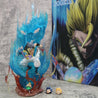 Dragon Ball 28cm Figure Gogeta Anime Figures Super Saiyan Vegeta Action Figurine Ls Pvc Gk Statue Model Doll Collection Gift Toy 28cm with box