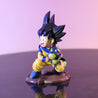 Anime Dragon Ball Q Version Figures Childhood Goku Holding Poole PVC 10cm Collection Model Toys as Decorative Gifts