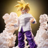 Dragon Ball SHF Anime NEW Handmade Son Gohan Kung Fu a Chinese-style shirt Built In Iron Wire Is Suitable for 1/12 Toys