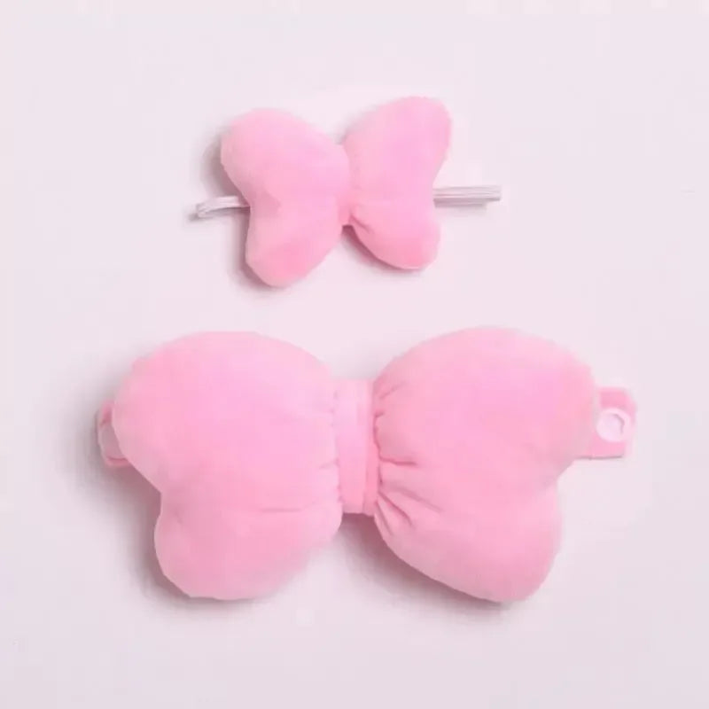 Handmade Big Bow Labubu Outfit Pink Doll Outfit