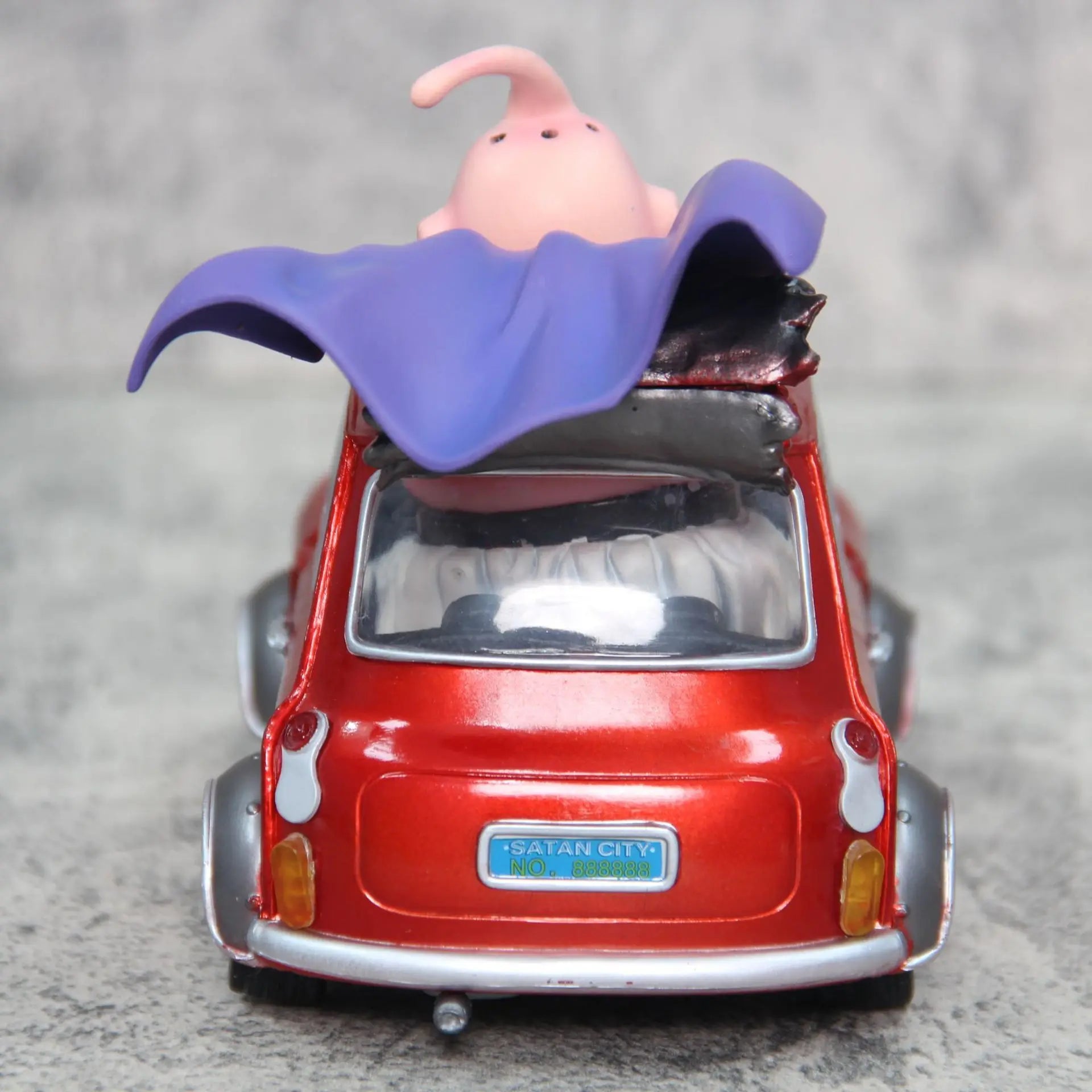 14cm Dragon Ball Z Fat Buu Anime Figures Majin Buu Figurine Mr. Satan Drive Car Pvc Statue Collectible Model Decoration Gift Toy