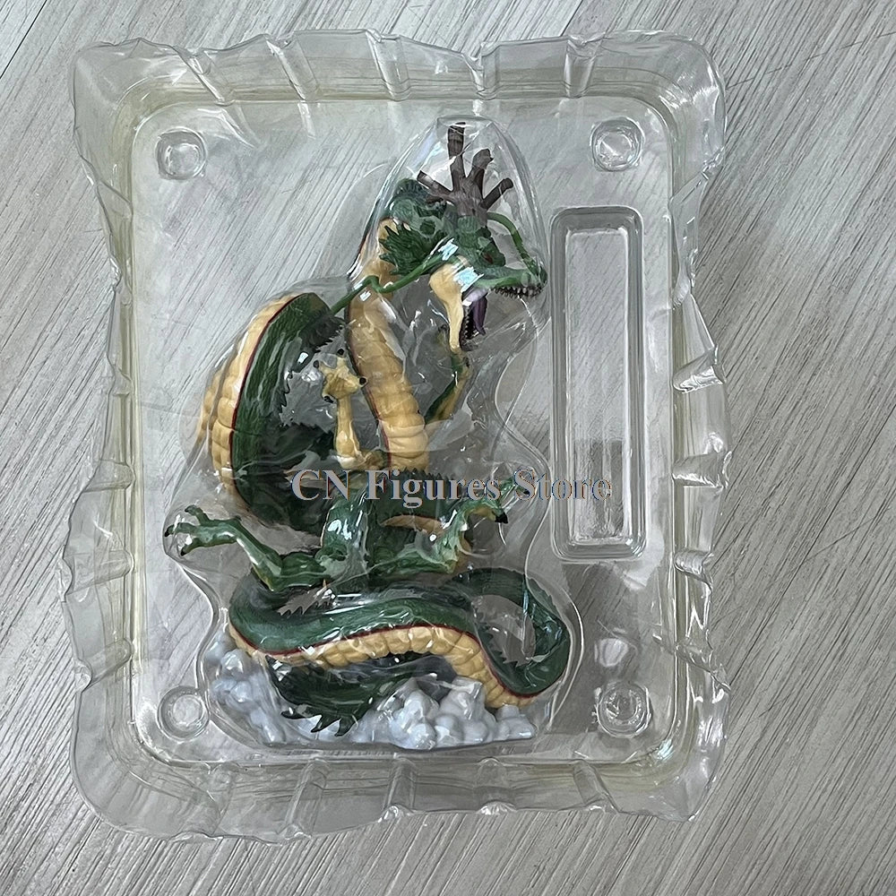 18cm Dragon Ball Z Shenron Figure Shenron Grant Your Wish Anime Scene Toys Big Size Dragon Creative Bookshelf Ornament Gift
