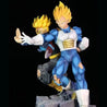 33cm Dragon Ball Vegeta Trunks Fight Side By Side Saiyan Anime Figure Model Statue Collection Desktop Decoration Ornament Toys