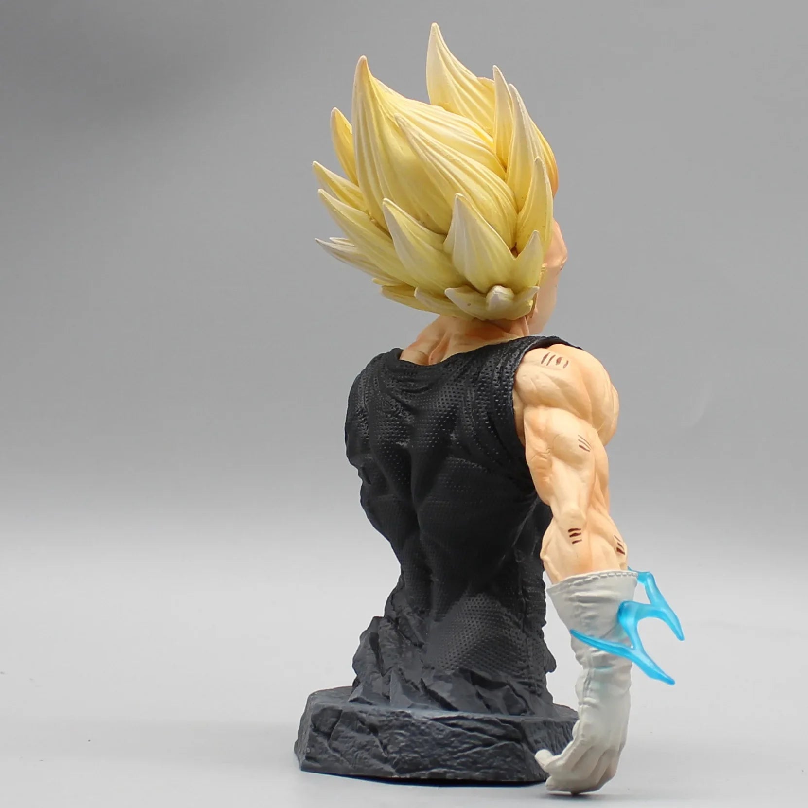 16.5cm Dragon Ball Demonize Vegeta Bust Anime Action Figure Model Statue Collection Desktop Decoration Ornament Toys Boys Gifts