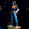 29cm Dragon Ball Z Anime Black Pearl Android 17 Action Figures Pvc Model Statue Collection Decoration Toys Gift Ornaments Doll