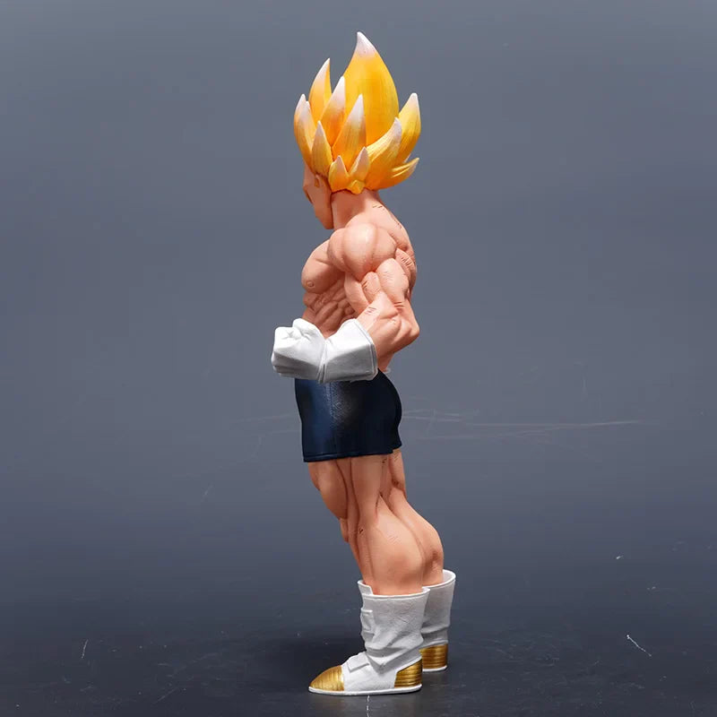 28cm Dragon Ball Z Vegeta Figure Gravity Training Vegeta Action Figures Pvc Statue Collection Decorate Model Toys For Kids Gifts