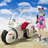18cm SHF Dragon Ball Figures Bulma's Motorcycle Hoipoi Capsule No. 9 Action Figure PVC Collection Bulma Goku Figurine Model Toys