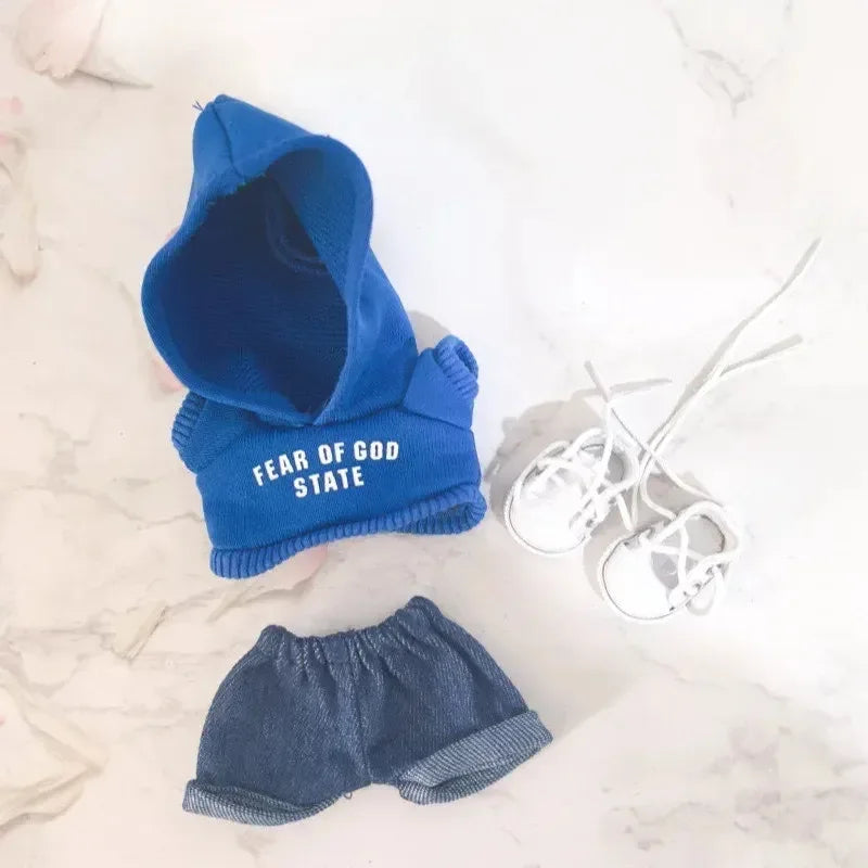 Labubu Haute FOG Hoodie Doll Outfit