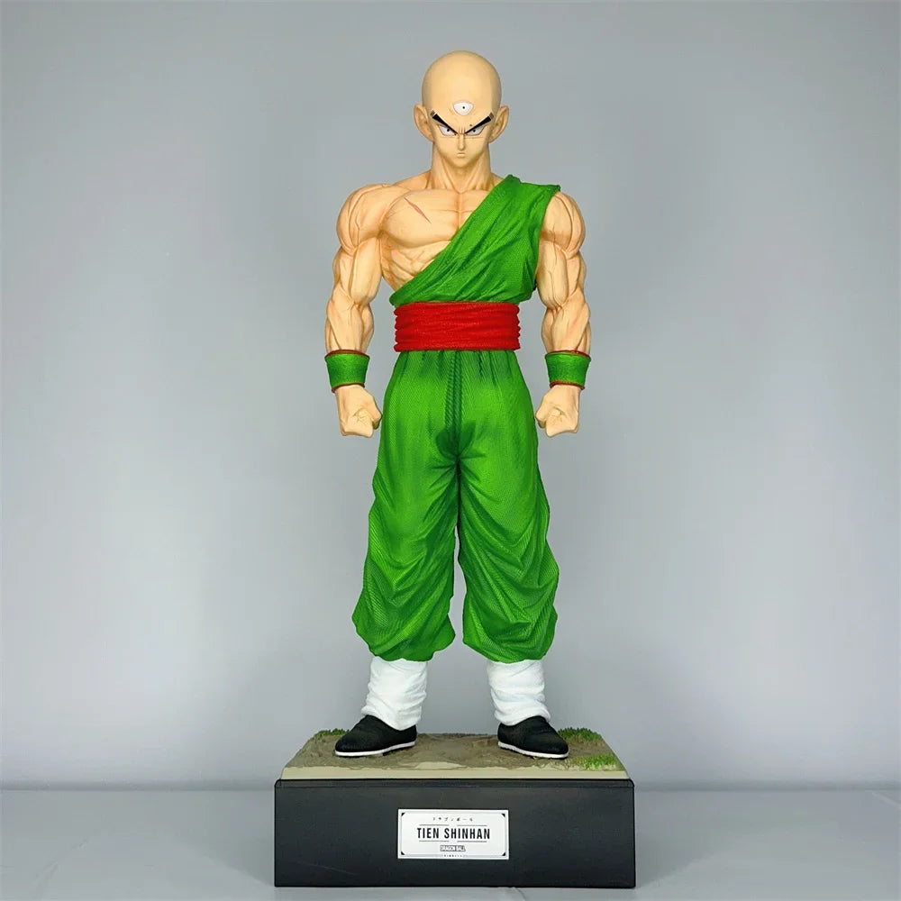 Anime Dragon Ball Tien Shinhan Figure Tien Shinhan Figurine PVC Chiaotzu Action Figures Collection Model Toys For Children Gifts