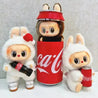 Labubu The Monsters Cocacola Series Pendant Plush Keychain