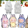 Labubu Transparent Protective Cover Doll Case