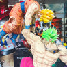 Broli Vs Goku Anime Figure Dragon Ball Broli 28cm Figurine Pvc Statue Model Doll Desk Decoration Collectible Toys Christmas Gift Dragon Ball Collectible Figure