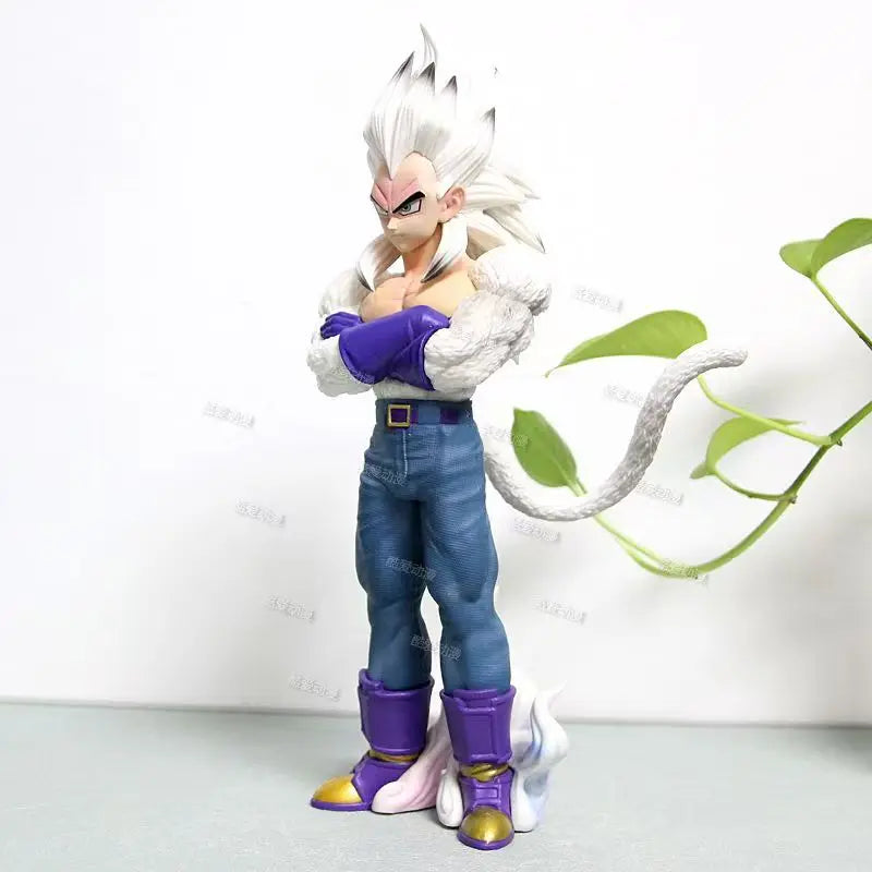 29cm Dragon Ball Super Saiyan Vegeta Goku Ssj4 Action Figure Pvc Model Statue Collection Decoration Doll Toys Gift Ornaments