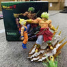 Gk Dragon Ball Action Figure Broly vs Son Goku Figure Statue PVC Collection Ornaments Anime Broli Goku Figurine Model Toys Gifts