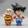 Anime Dragon Ball Z Kuririn Son Goku Action Figure Toys Manga DBZ Super Saiyan Figurine PVC Collection Model Gift for Children Action figure Kuririn and Goku