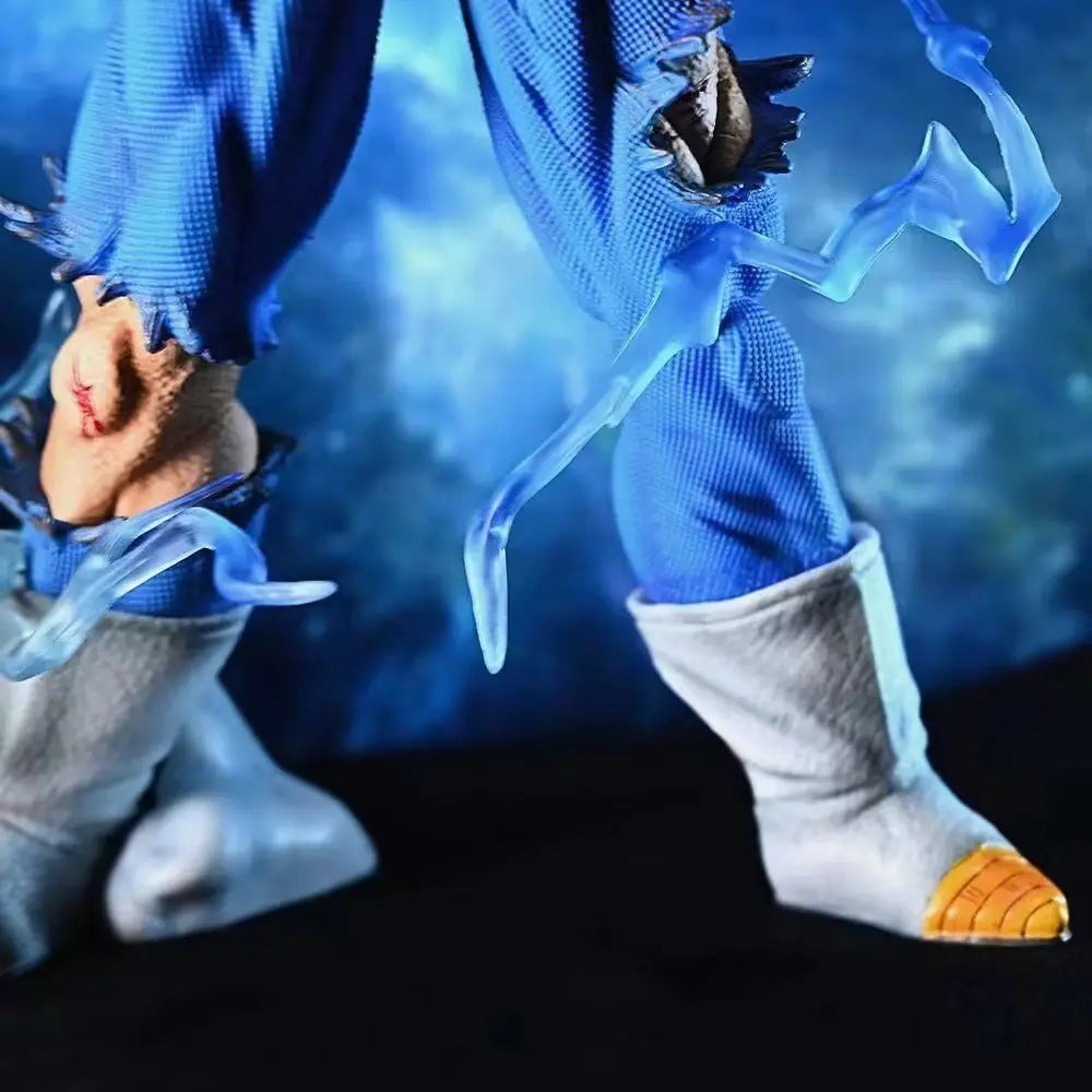 27cm Dragon Ball Self Destructing Vegeta Demonized Vegeta Action Figurin Model Pvc Statue Doll Statue Model Collection Toys Gift