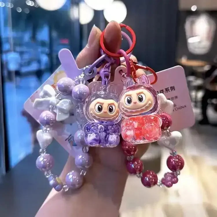 Laboobu Sitting Pretty Charms Keychain 3D Keychain