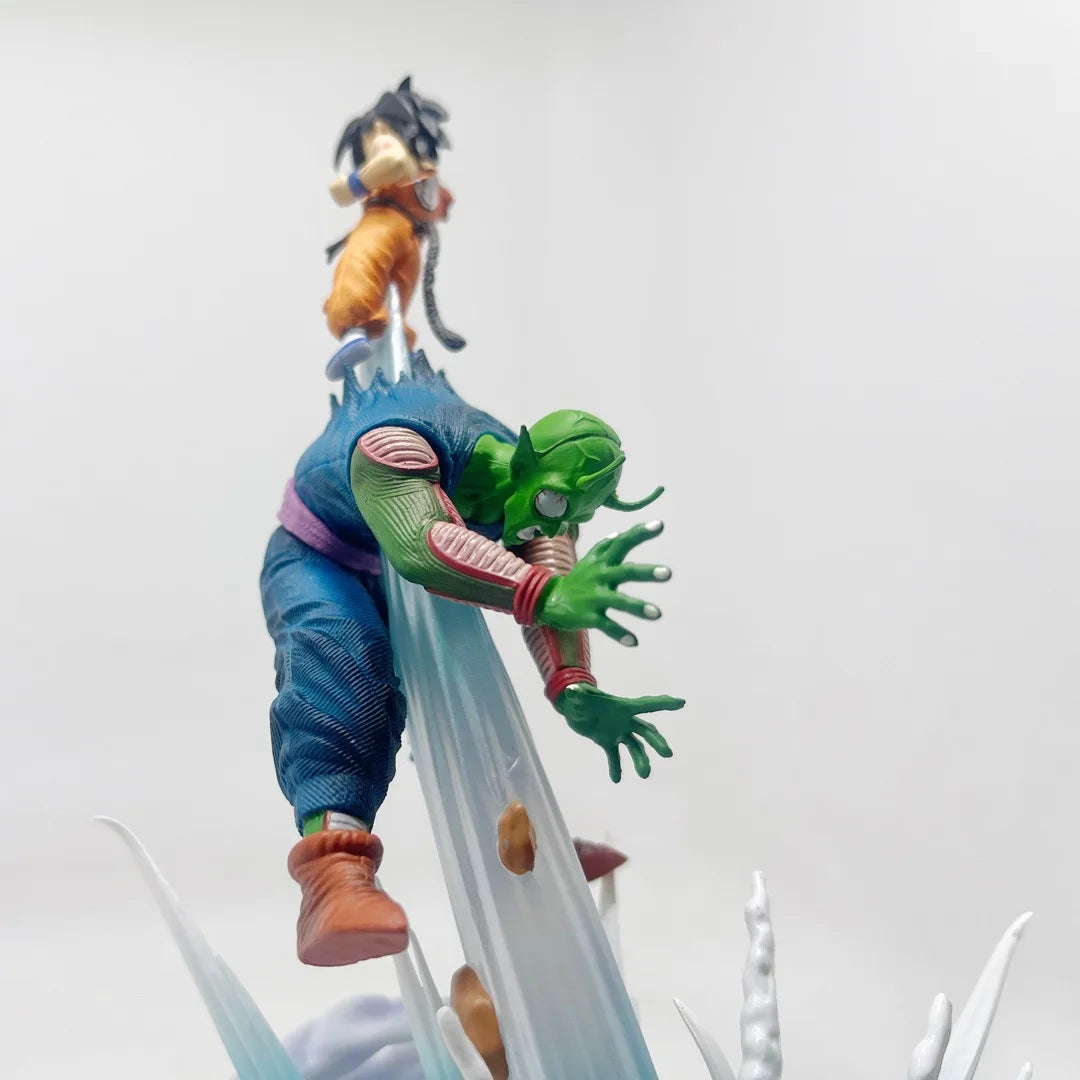 25cm Dragon Ball Anime Figures Dbz Piccolo Vs Son Goku Figurine Statue Statue Model Collection Decoration Model Toys Gift