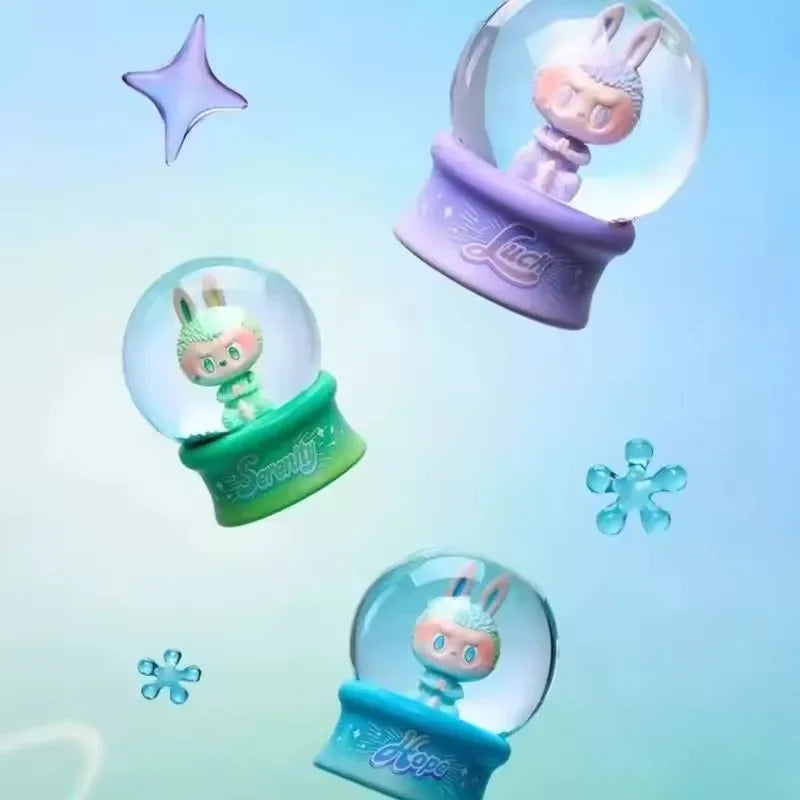 Labubu Big Into Energy Series Crystal Ball Blind Box Night Lamp