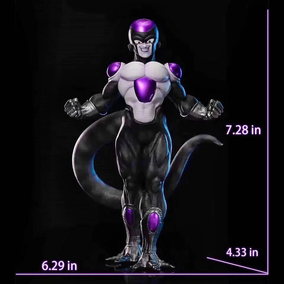 19Cm Dragon Ball Z Anime Figure Black Gold Frieza Figure PVC Action Figure Collection Model Toys Gifts No box