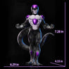 19Cm Dragon Ball Z Anime Figure Black Gold Frieza Figure PVC Action Figure Collection Model Toys Gifts No box