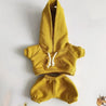 Handmade Cozy Hoodie Joggers Labubu Outfit Mustard Doll Outfit