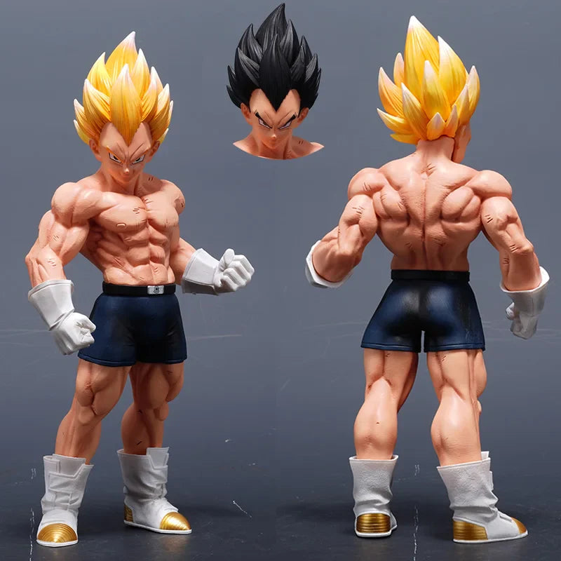 28cm Dragon Ball Z Vegeta Figure Gravity Training Vegeta Action Figures Pvc Statue Collection Decorate Model Toys For Kids Gifts