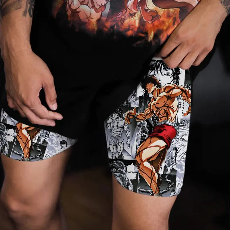 Baki-Total Fighting Performance Shorts Performance shorts