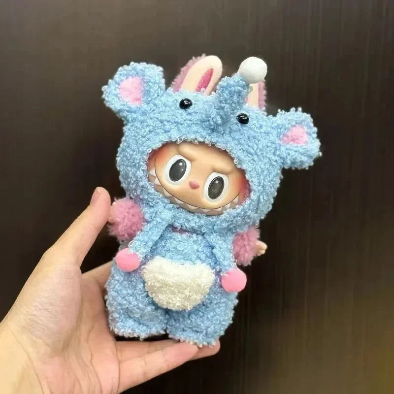 Handmade Labubu Plush Animal Costume Style 4 Doll Outfit