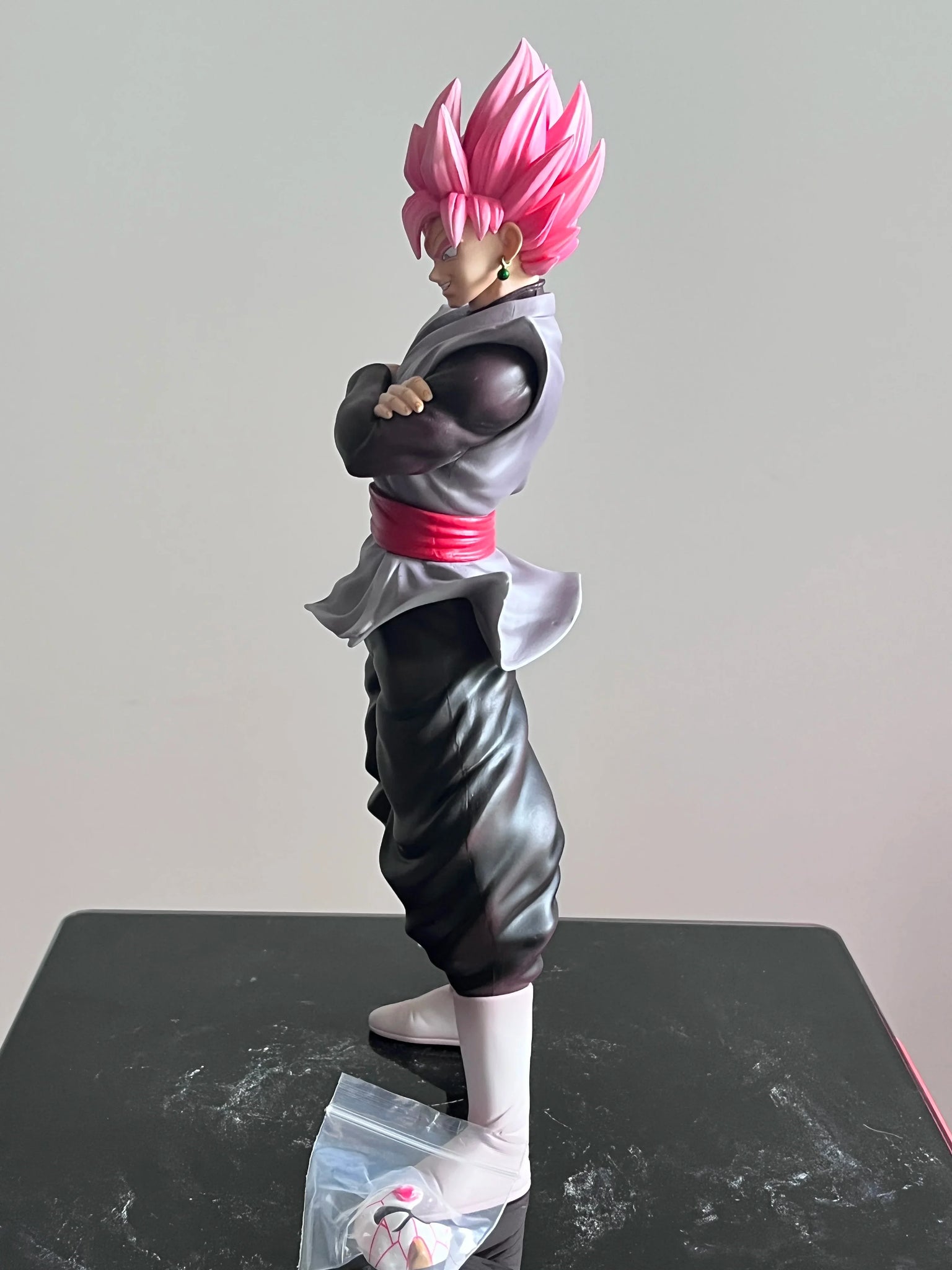 Dragon Ball Z Doll 27cm Super Saiyan Goku Black Zamasu Mask Action Figure PVC Model Statue Collection Decoration Toy Gift