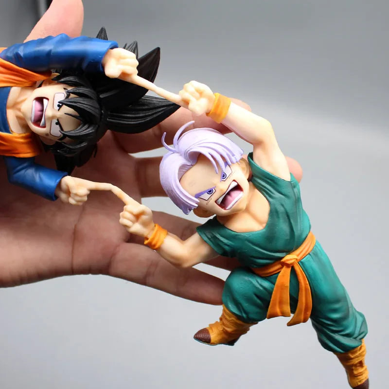 Anime Dragon Ball Z Figurine Gk Gotenks Action Figure Combined Trunks Goten Figure Statue PVC Collection Doll Decoration Toys