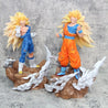 38cm Dragon Ball Anime Figure Super Saiyan Qilin Vegeta Qilin Wukong Figure PVC Model Collection Toys friend birthday present