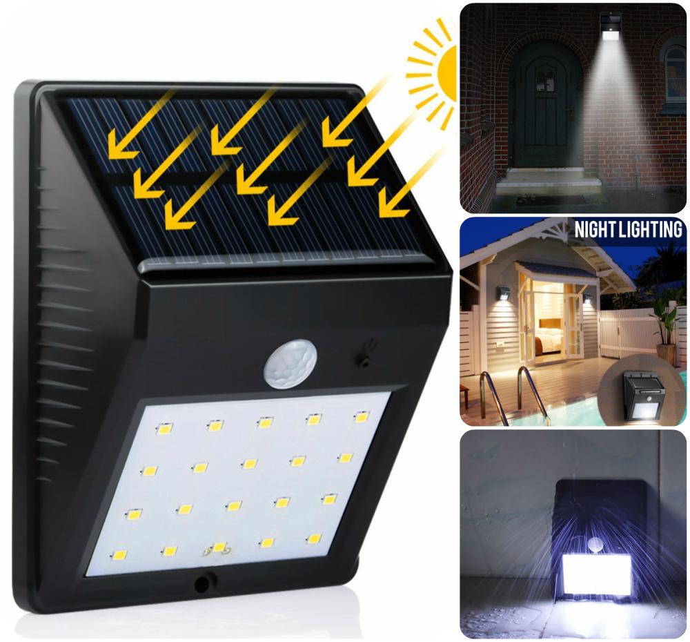 Calarbo™ Sol - Solar Powered Motion Sensor Outdoor Light Light