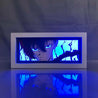 Anime Sung Jin Woo RGB Light Box Decor Blue