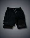 Undeniable Original Performance Shorts All Black Performance shorts