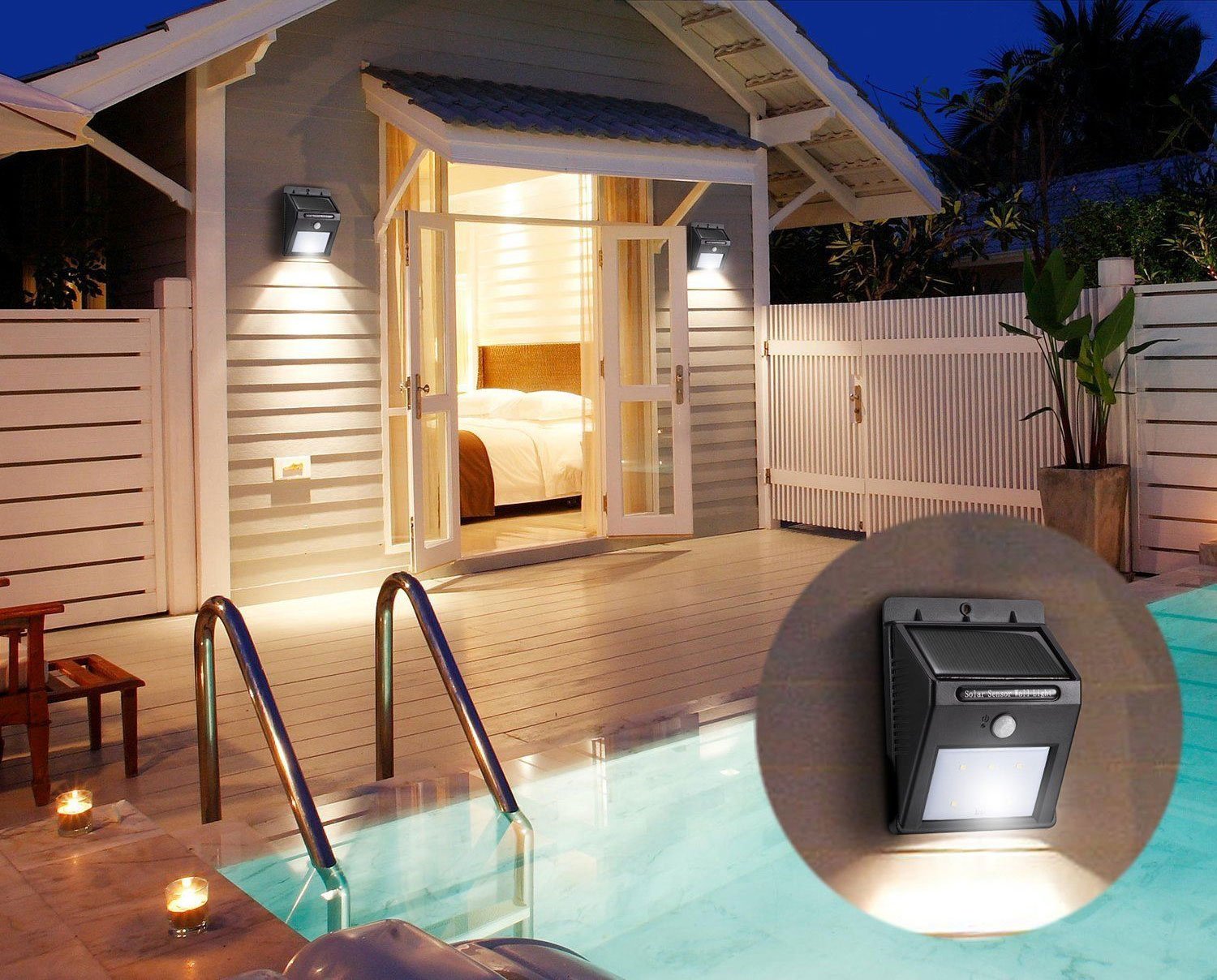 Calarbo™ Sol - Solar Powered Motion Sensor Outdoor Light Light