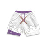 X-MARK WHITE CONTRAST PERFORMANCE SHORTS Performance shorts
