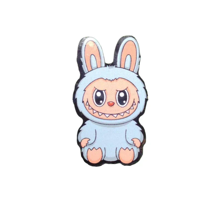 Loving Laboobu Fridge Magnets Gray Fridge Magnet