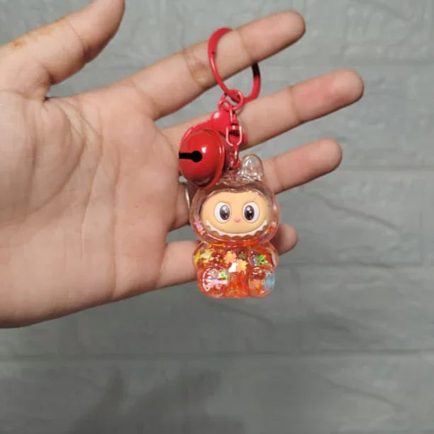 Labuboo Crystal Cascade Keychain Liquid Keychain