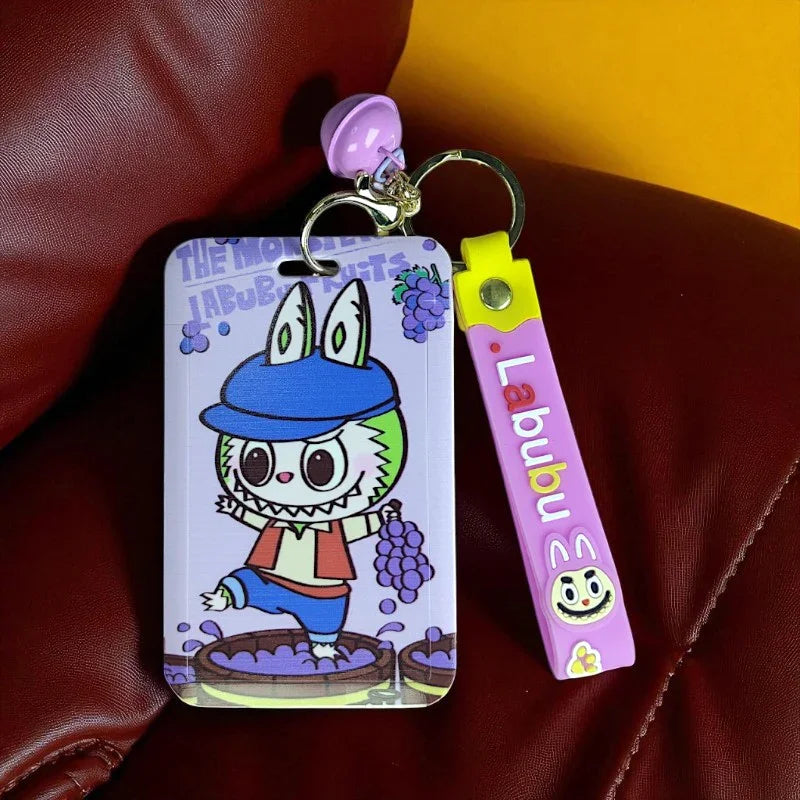 Labubu Pocket Pal ID Card Keychain Style 4 ID Keychain