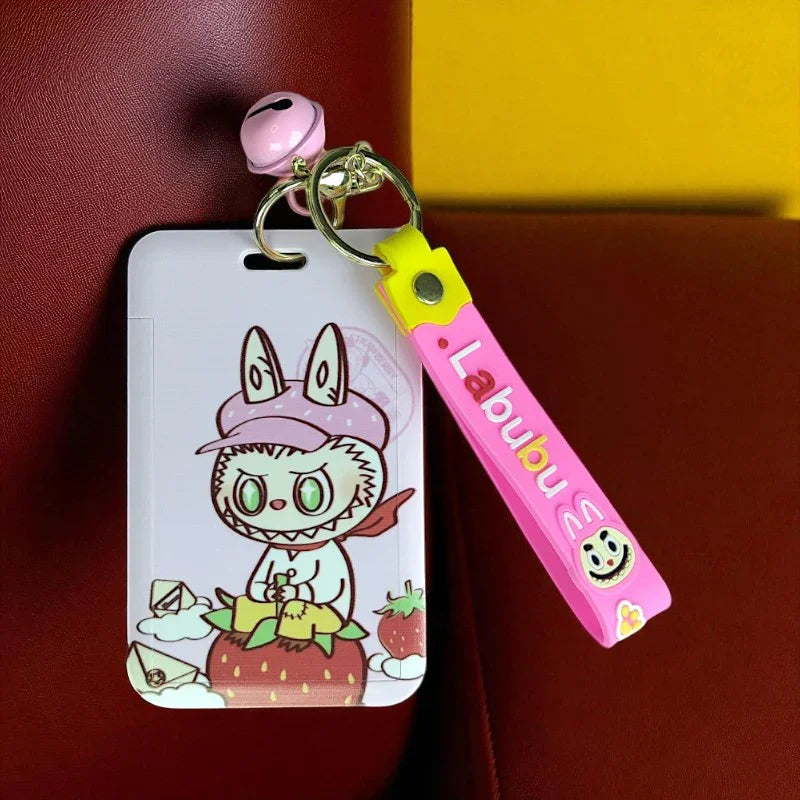 Labubu Pocket Pal ID Card Keychain Style 6 ID Keychain
