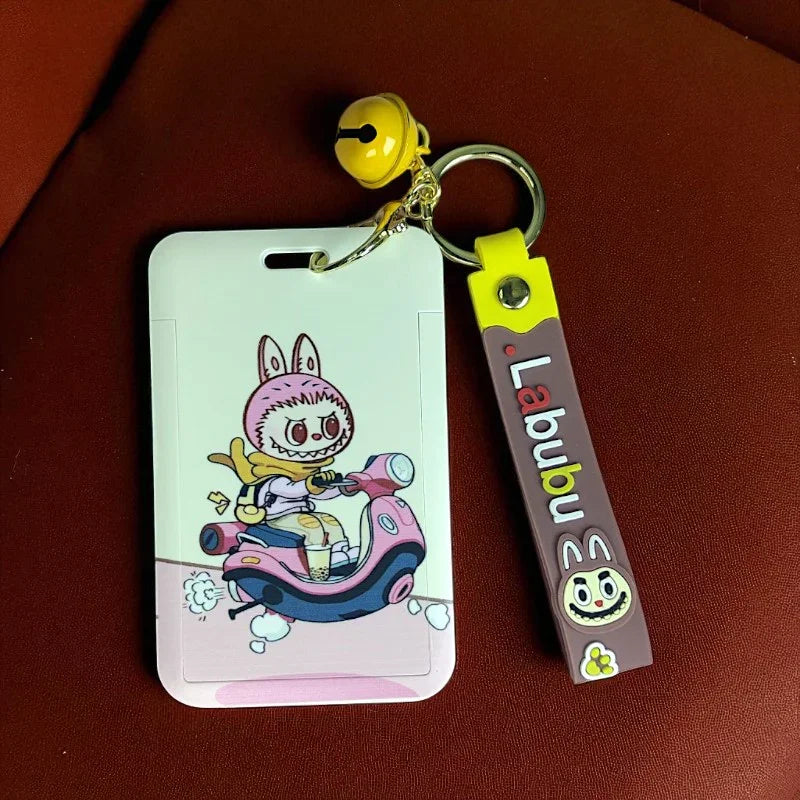 Labubu Pocket Pal ID Card Keychain Style 1 ID Keychain