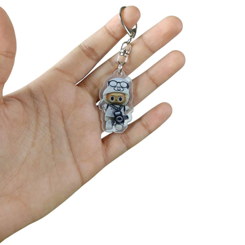 Labubu Flat Friends 2D Keychain Style 9 Acrylic Keychain