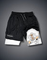 One Piece White Luffy Performance Shorts Performance shorts