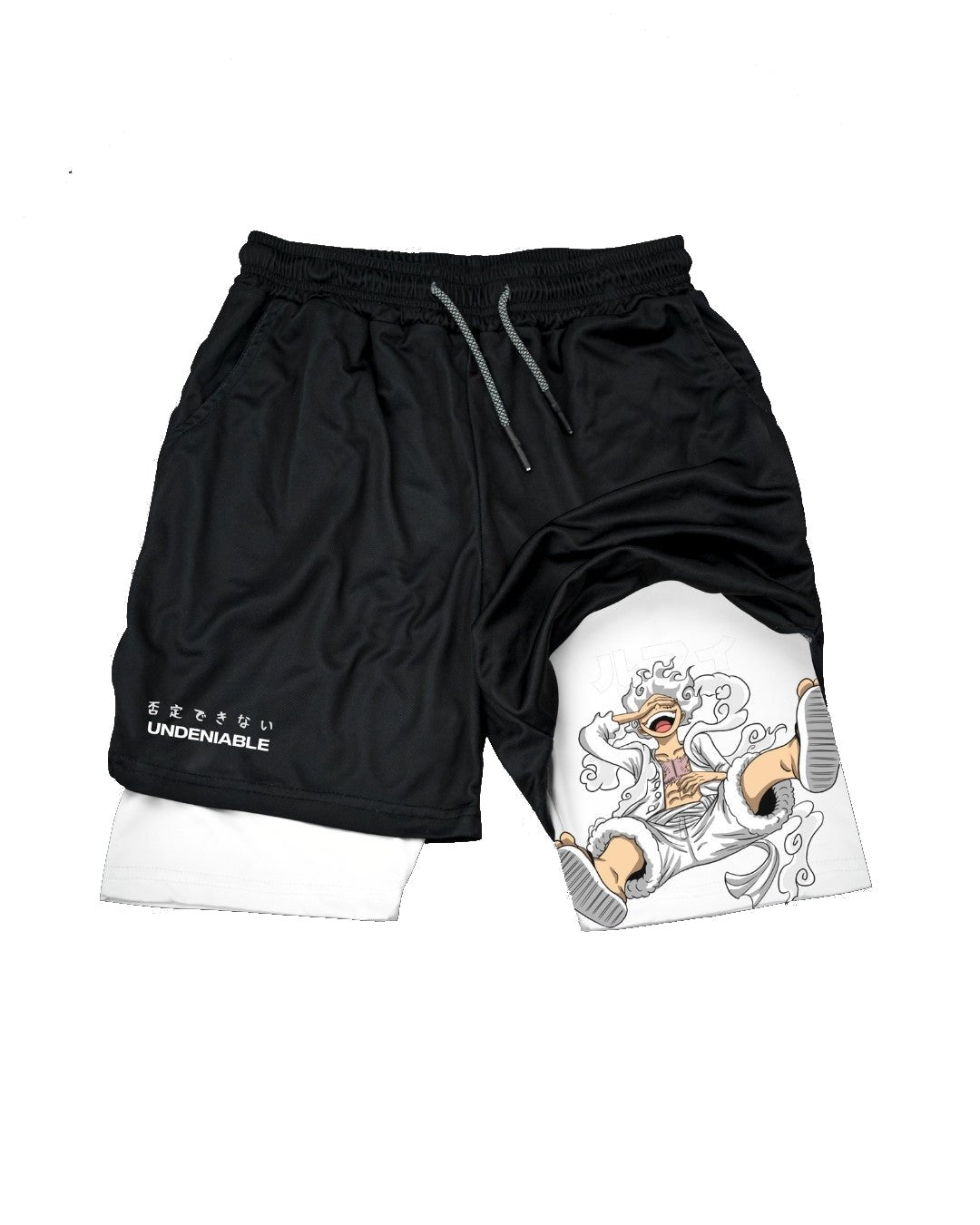 One Piece White Luffy Performance Shorts Performance shorts