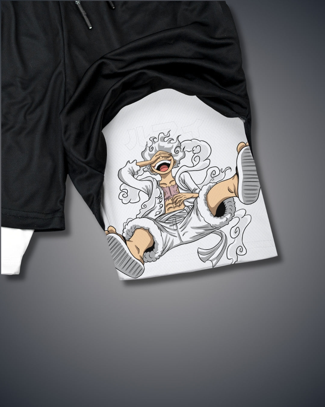 One Piece White Luffy Performance Shorts Performance shorts