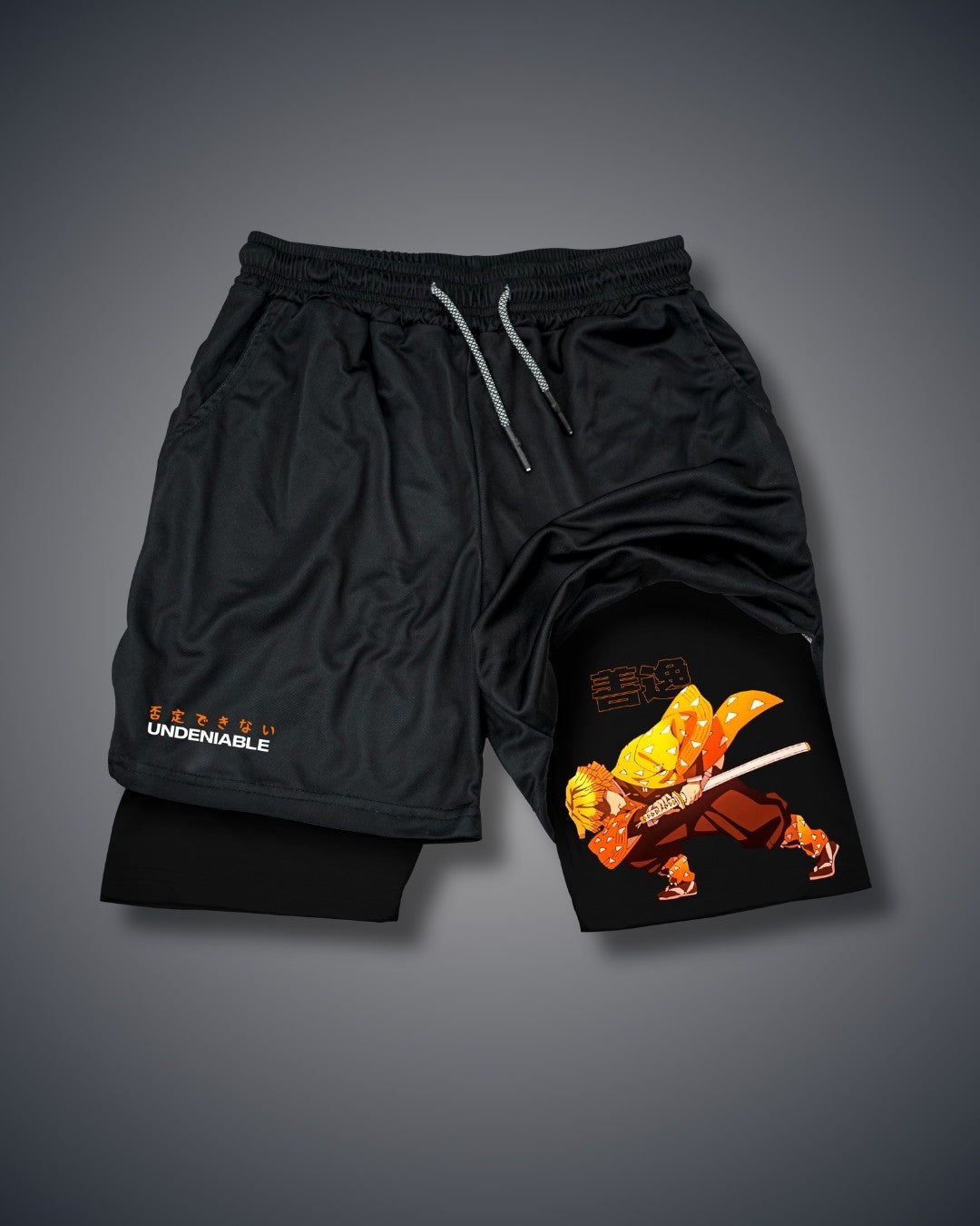Demon Slayer Zenitsu Performance Shorts Performance shorts
