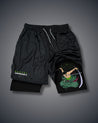 One Piece Zoro Performance Shorts Black Performance shorts